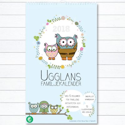 ugglans familjekalender 2018