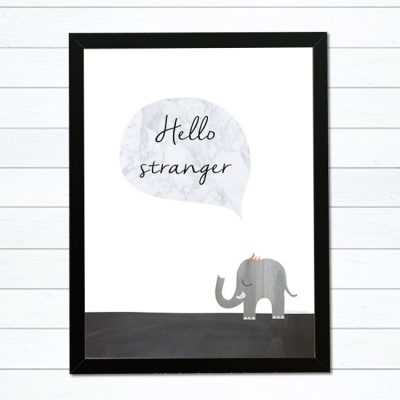 elefanttavla hello